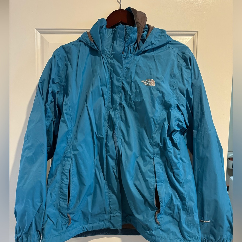 The North Face rain jacket